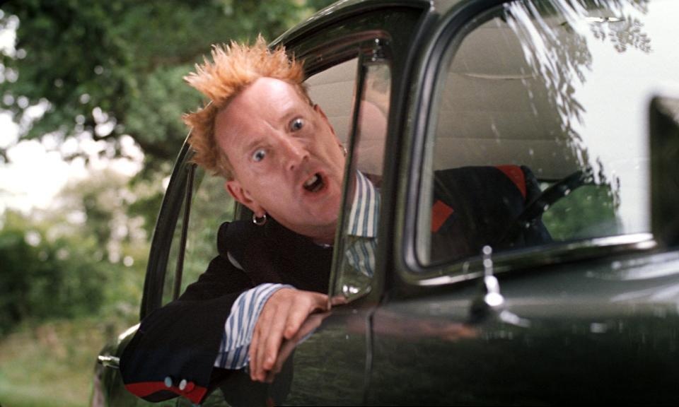 Former Sex Pistols singer John Lydon in adverts for Country Life butter. ‘This is often cited as the moment punk died.’ Photograph: Country Life/PA Wire